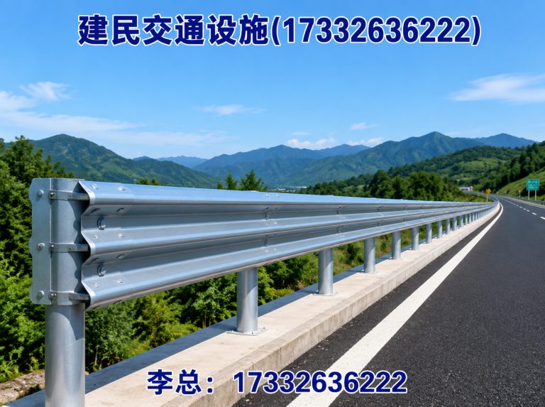 廊坊经济技术开发区高速护栏展示图